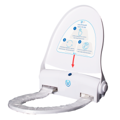 Сиденье гигиеническое Clean Touch CT-101 с кнопкой